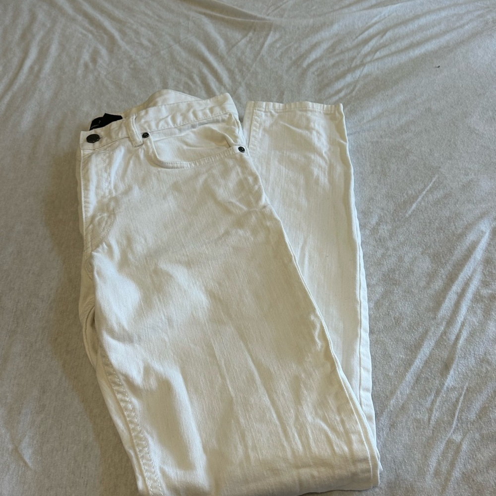 H&M White Skinny Fit Jeans